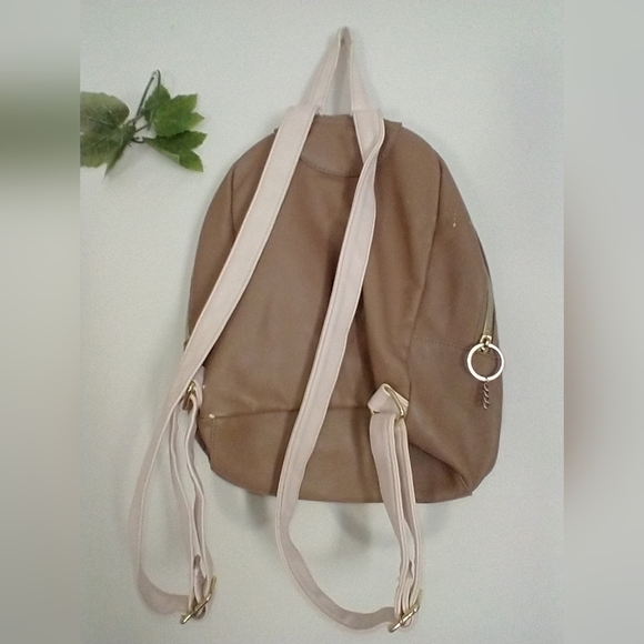 Betsey Johnson Striped Butterfly Bookbag Purse - Picture 4 of 10